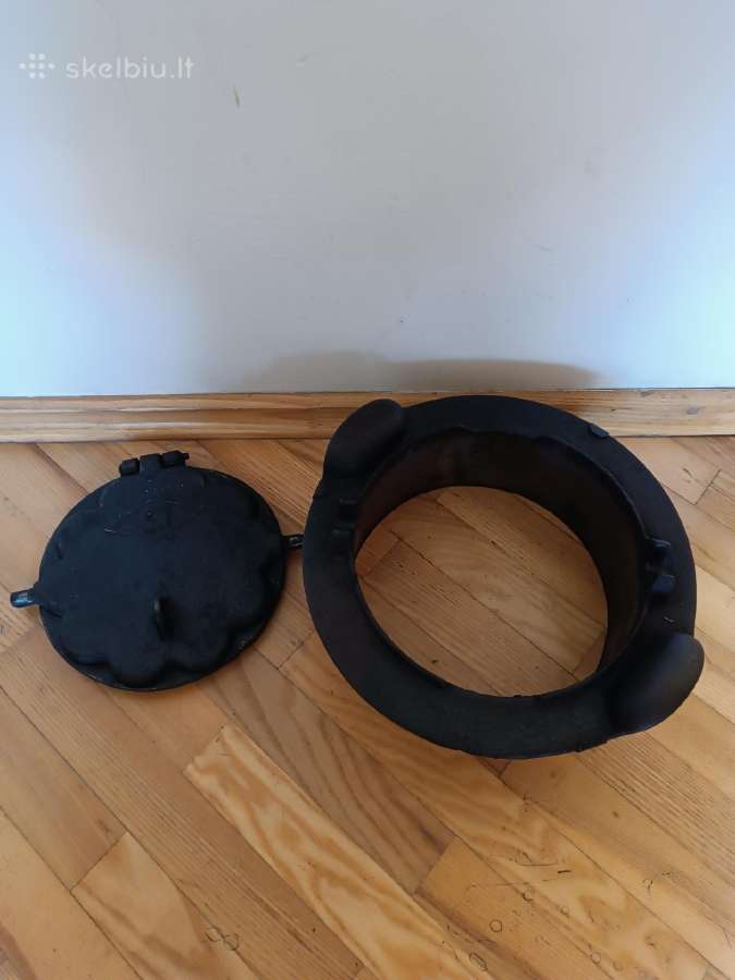 Senovinė vartoma špižinė keptuvė - nuotraukos Nr. 7