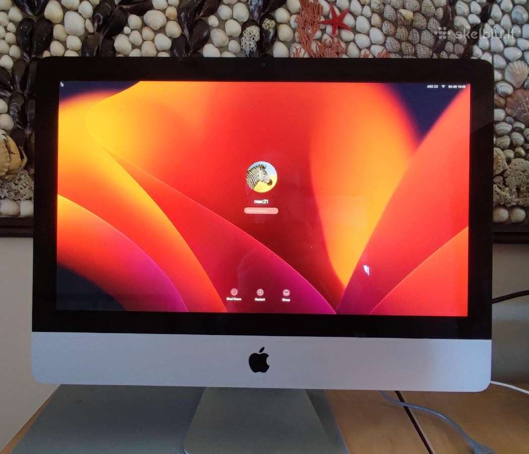 iMac 21inch 2010, 12gb, 240ssd, Ventura OS - nuotraukos Nr. 2