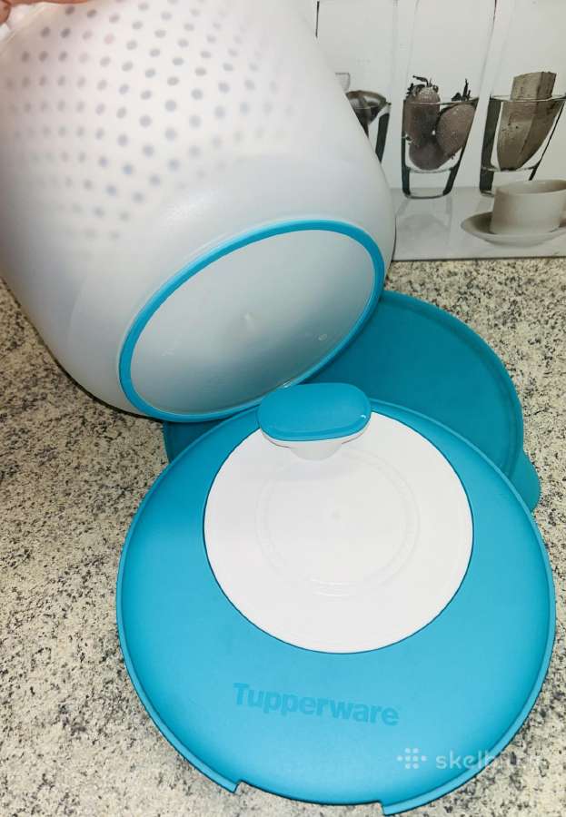 Tupperware salotu centrifuga su 2 dangčiais - nuotraukos Nr. 2