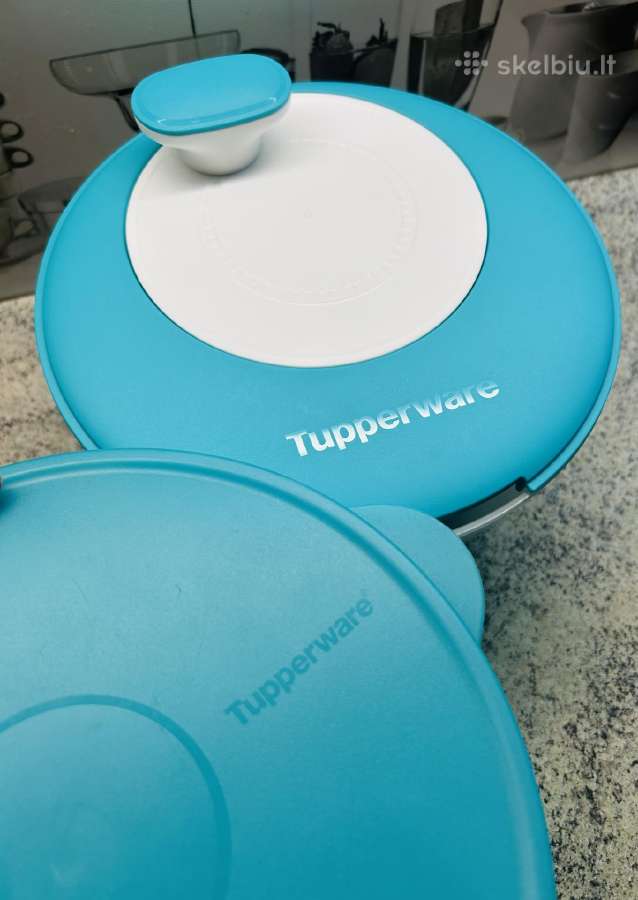 Tupperware salotu centrifuga su 2 dangčiais - nuotraukos Nr. 3