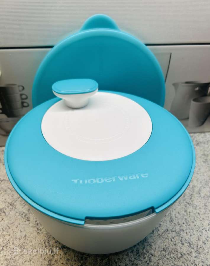 Tupperware salotu centrifuga su 2 dangčiais - nuotraukos Nr. 5