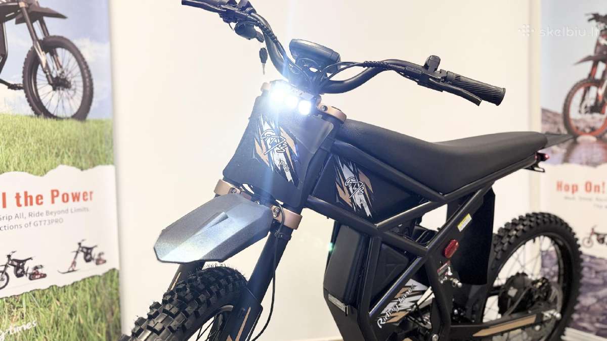 Gt73 Pro Riding Times elektrinis dviratis 1500w - nuotraukos Nr. 6