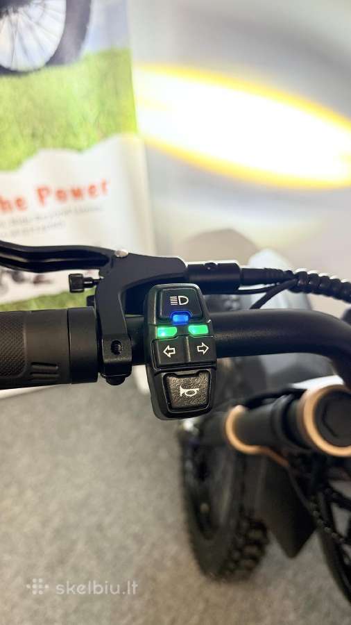 Gt73 Pro Riding Times elektrinis dviratis 1500w - nuotraukos Nr. 11