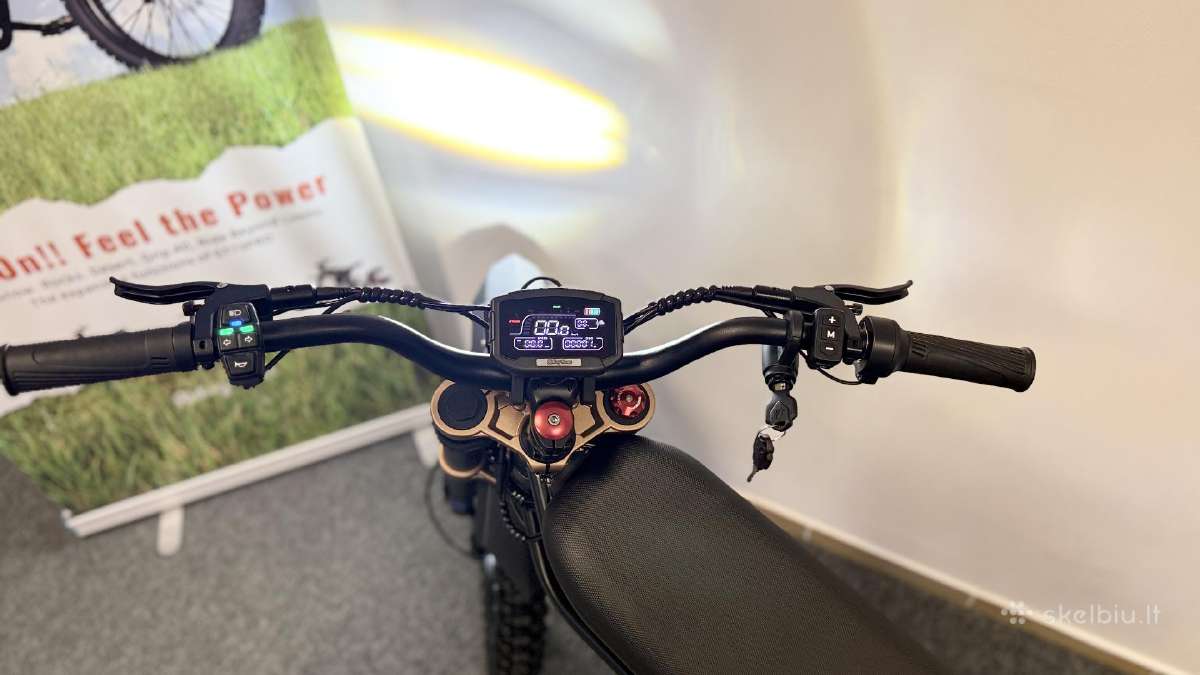 Gt73 Pro Riding Times elektrinis dviratis 1500w - nuotraukos Nr. 9