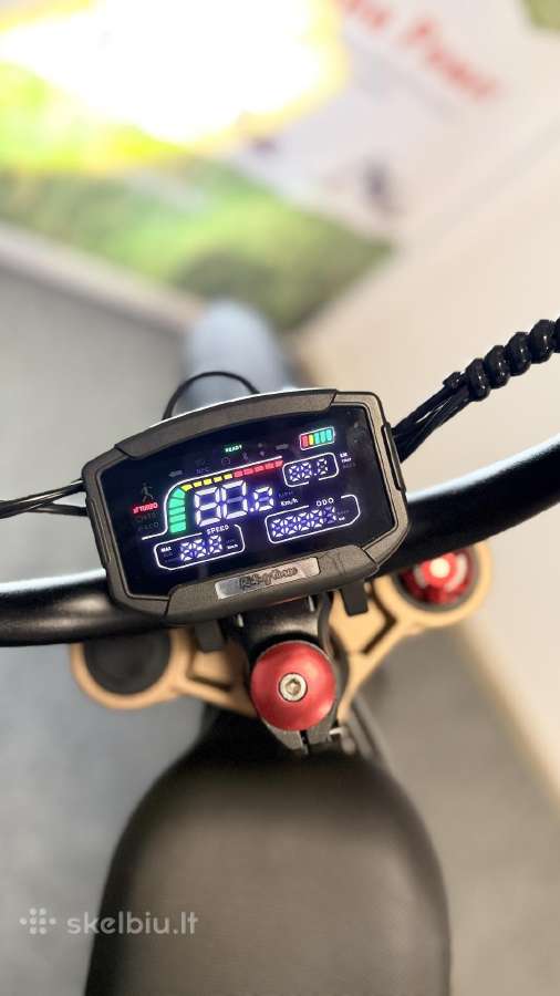 Gt73 Pro Riding Times elektrinis dviratis 1500w - nuotraukos Nr. 10