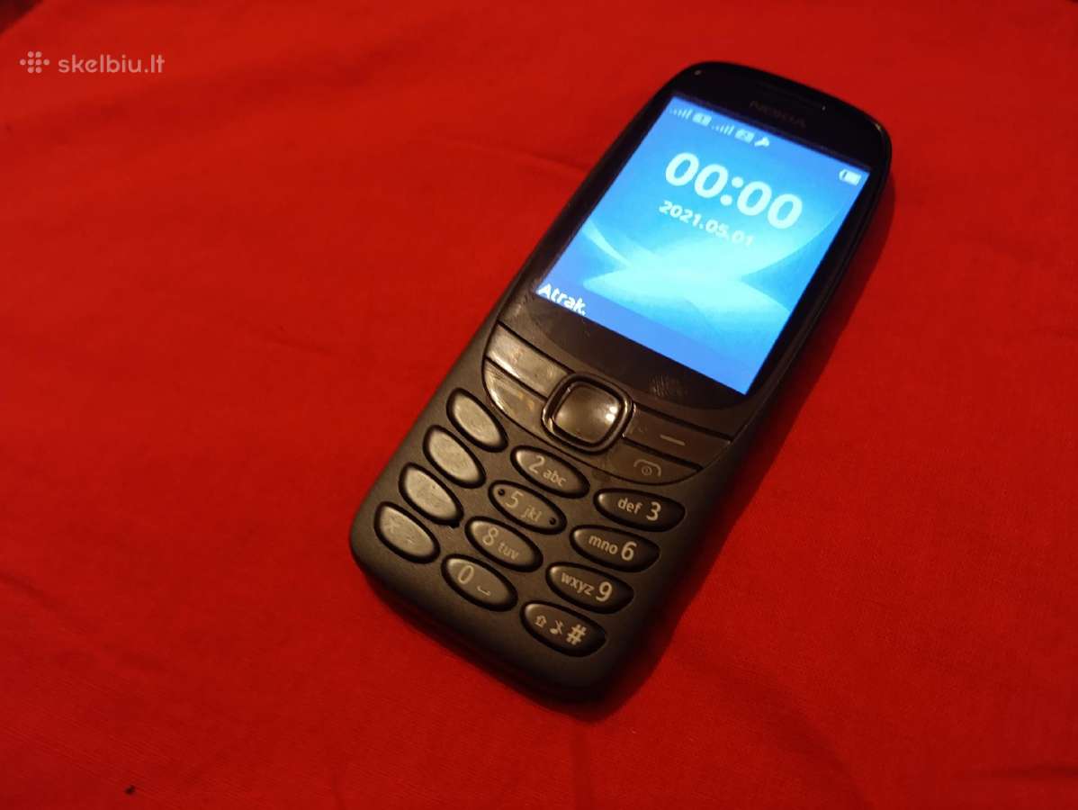 Geras Nokia 6310-2sim,4G,225-2 sim-4G, 230, - nuotraukos Nr. 6