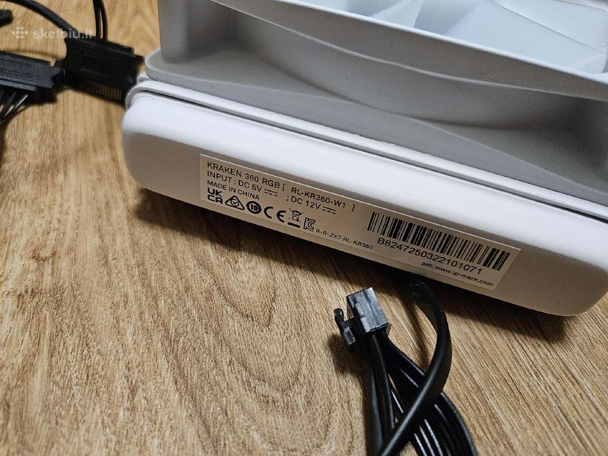 Nzxt Kraken Elite 360 Rgb vandens aušintuvas - nuotraukos Nr. 3