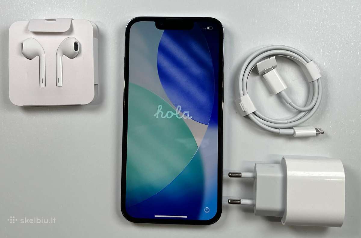 iPhone 13 Pro Blue 512gb Kaip naujas 100% battery - nuotraukos Nr. 2