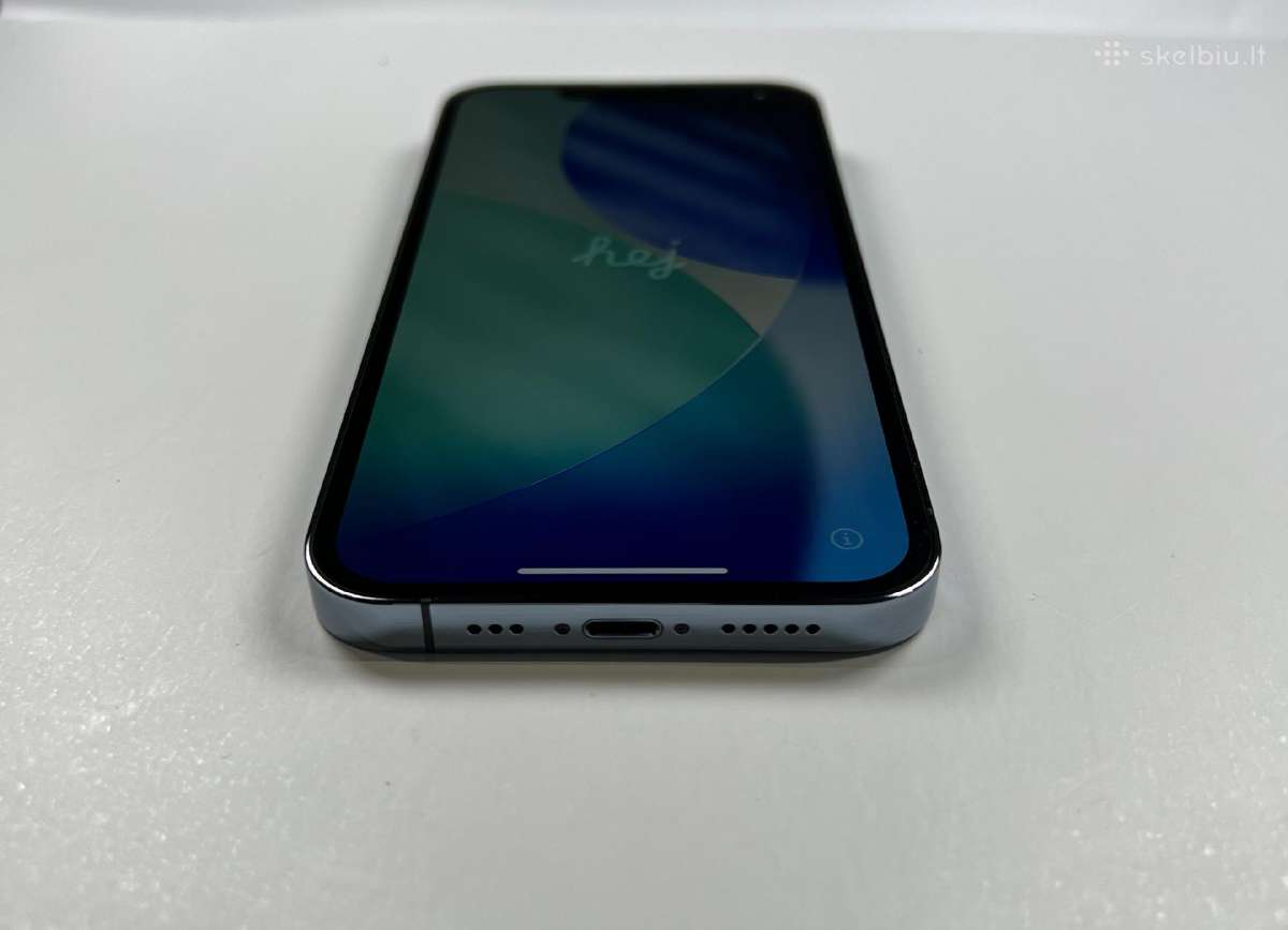 iPhone 13 Pro Blue 512gb Kaip naujas 100% battery - nuotraukos Nr. 3