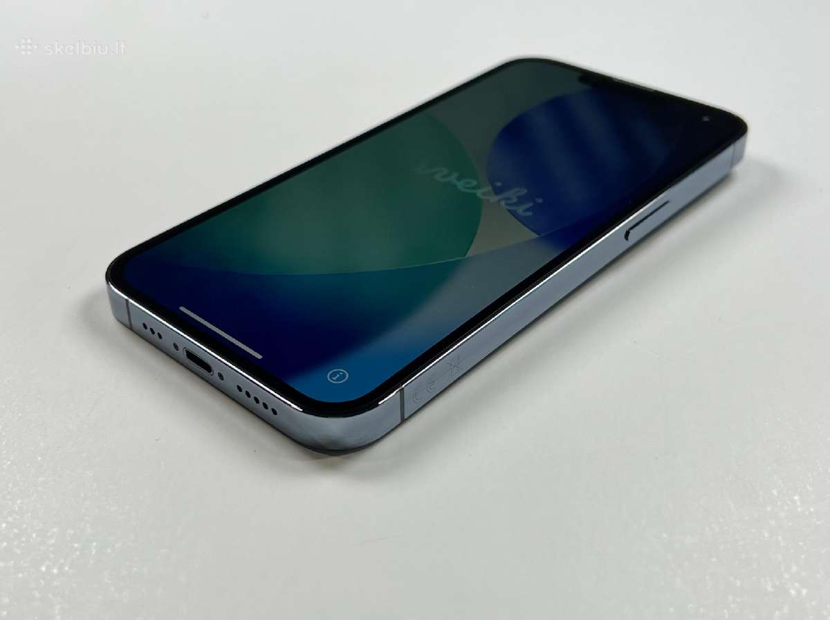iPhone 13 Pro Blue 512gb Kaip naujas 100% battery - nuotraukos Nr. 4