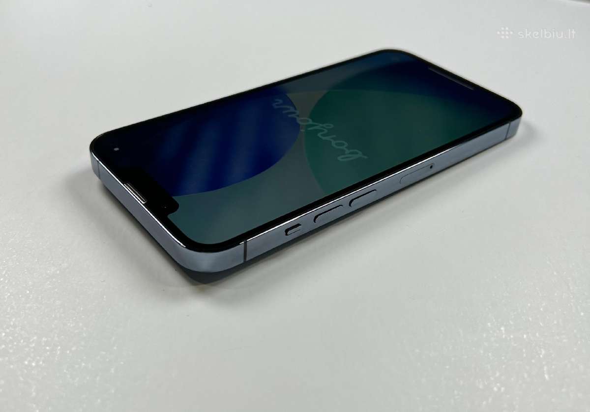 iPhone 13 Pro Blue 512gb Kaip naujas 100% battery - nuotraukos Nr. 6