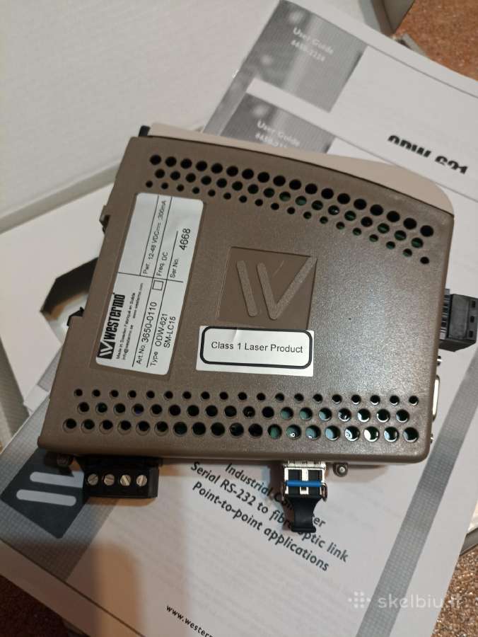 Westermo RS-232 optika keitiklį