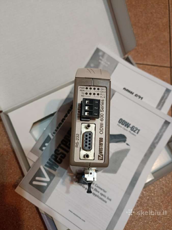 Westermo RS-232 į optiką keitiklis - nuotraukos Nr. 2