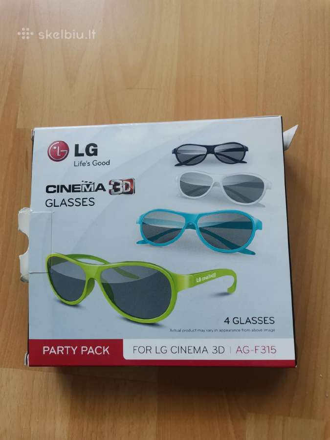 3D Akiniai LG nauji - nuotraukos Nr. 2