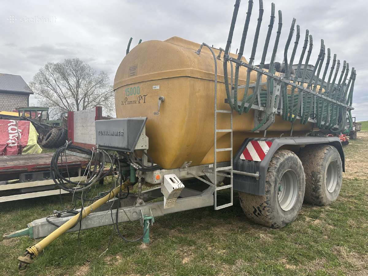 Srutoveziai 5500l 15500l zunhammer