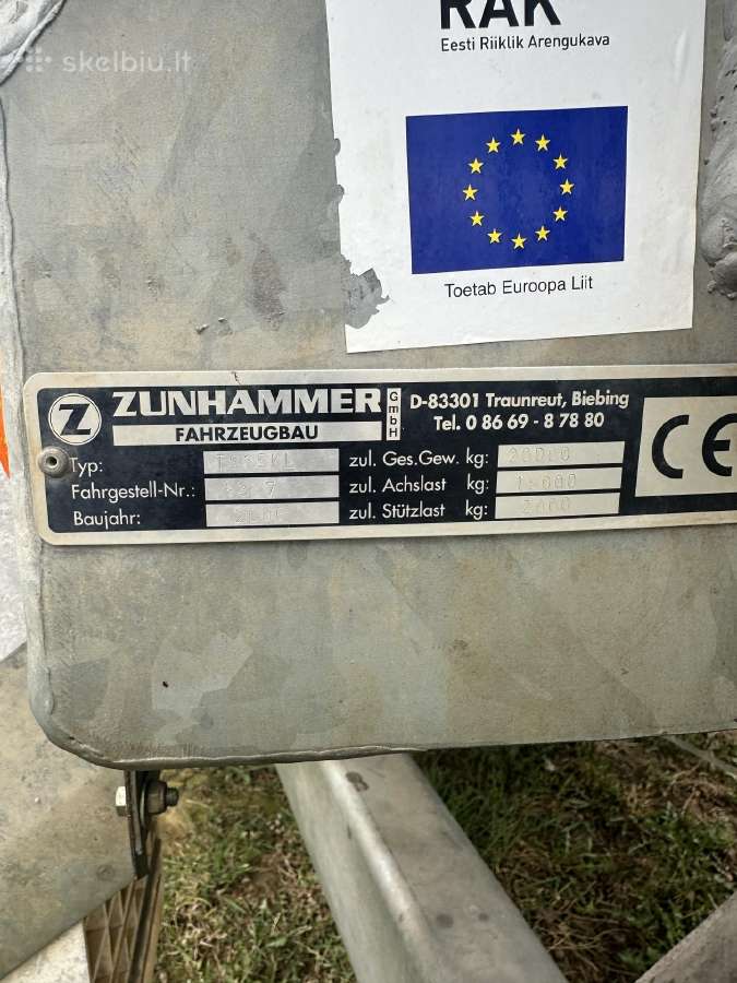 Srutoveziai 5500l 15500l zunhammer - nuotraukos Nr. 5