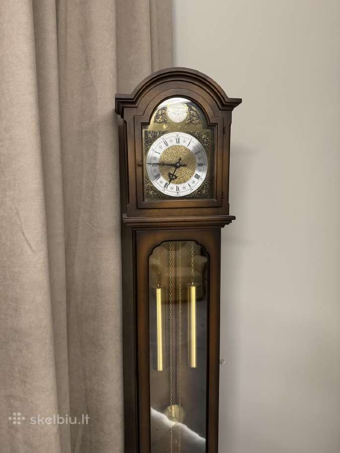 Senovinis pastatomas laikrodis Tempus Fugit - nuotraukos Nr. 2