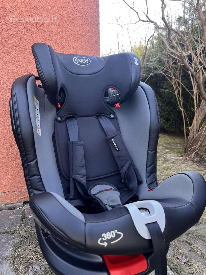 Parduodama automobilinė kėdutė 4baby Roto-fix - nuotraukos Nr. 3