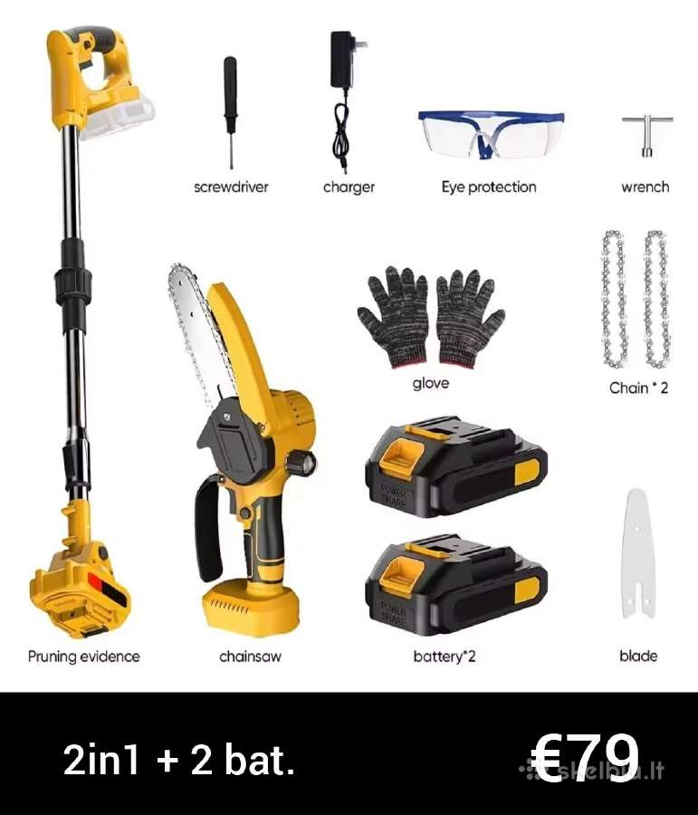 Gisam profesionalus 18v 8colių Makita analogas - nuotraukos Nr. 17