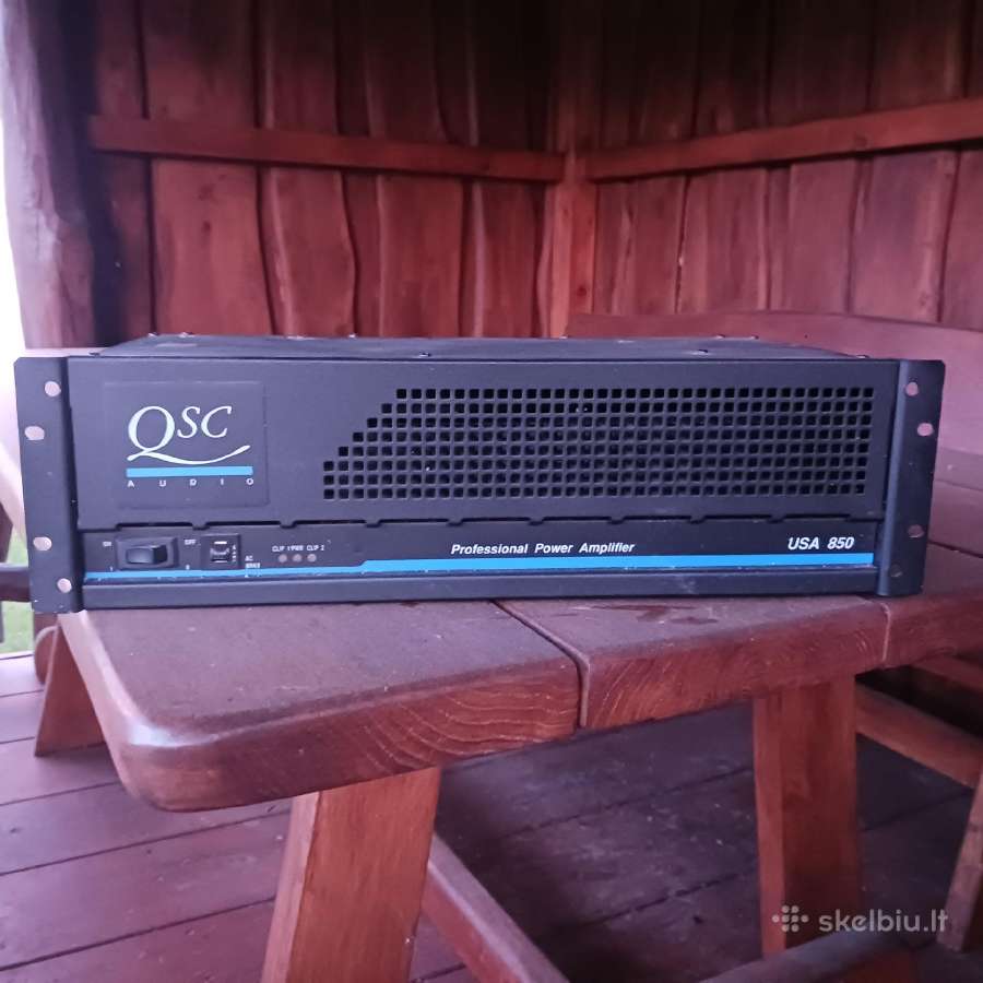 Qsc galios stiprintuvas