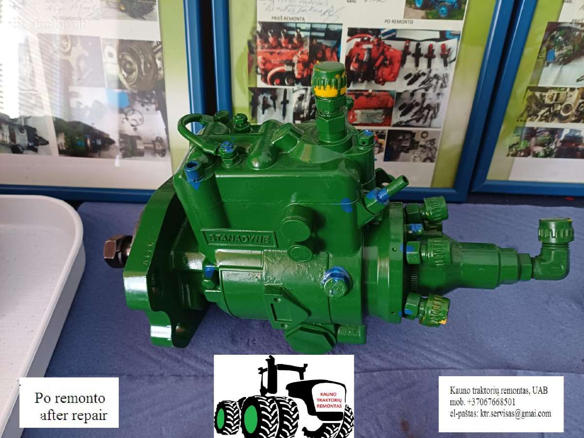 A+ lygio John Deere 7700 dyzelinis kuro siurblys - nuotraukos Nr. 33