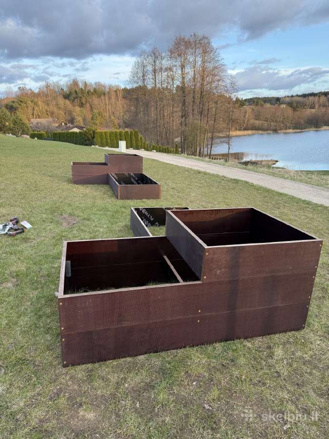 Premium Jūrinės Faneros Pakeltos Lysvės ir vazonai - nuotraukos Nr. 19
