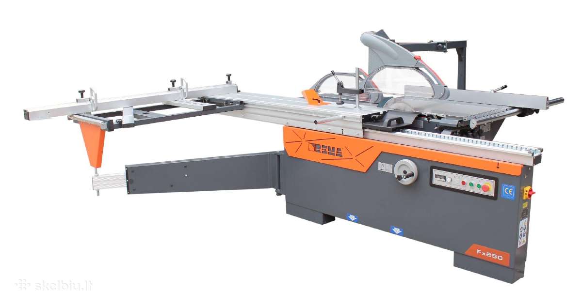 Formatinio pjovimo staklės Rema Fx250 1600 - nuotraukos Nr. 2