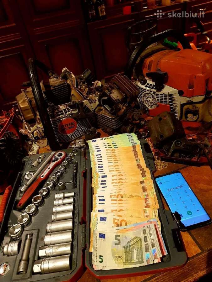 Perku defektuotus pjūklus,trimerius,vibro plokštes