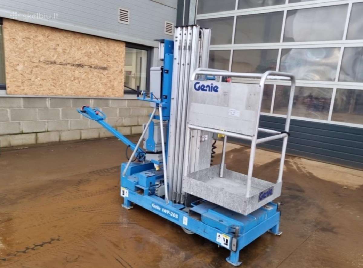 Stiebinis keltuvas Genie Iwp20s