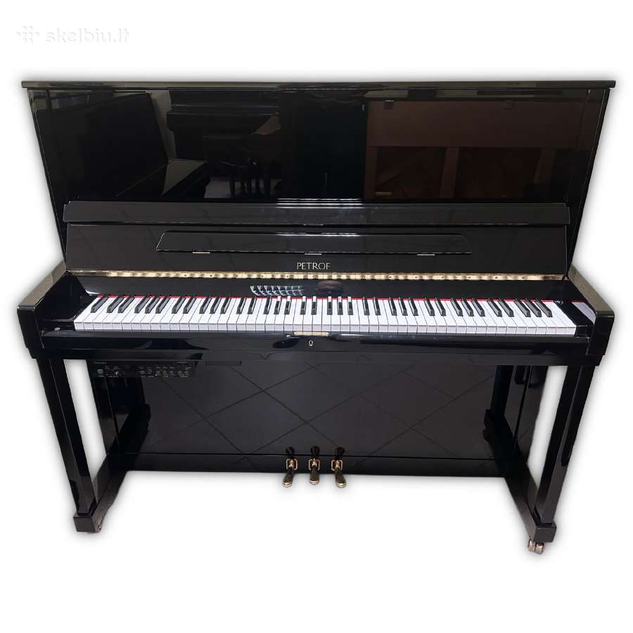 Pianinas "Petrof" P131 su silent system
