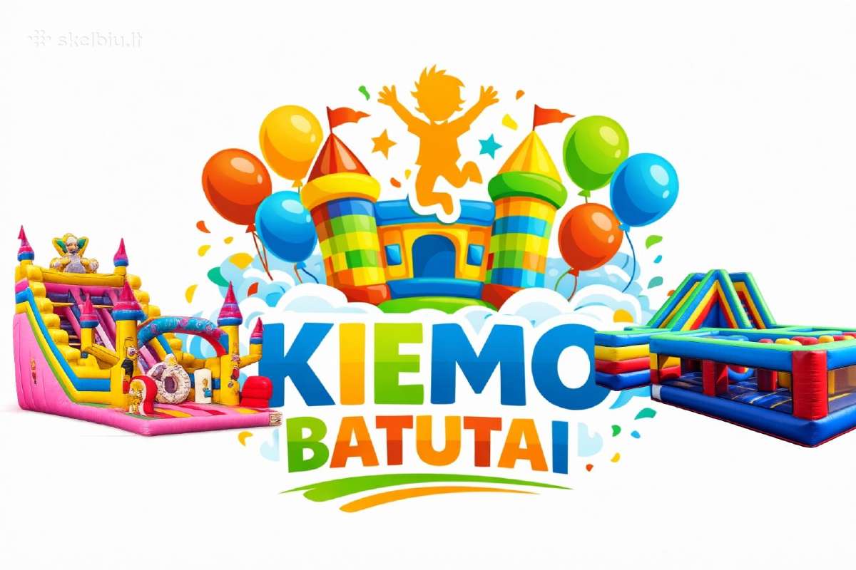 Batutų nuoma Šiaulių apskrityje
