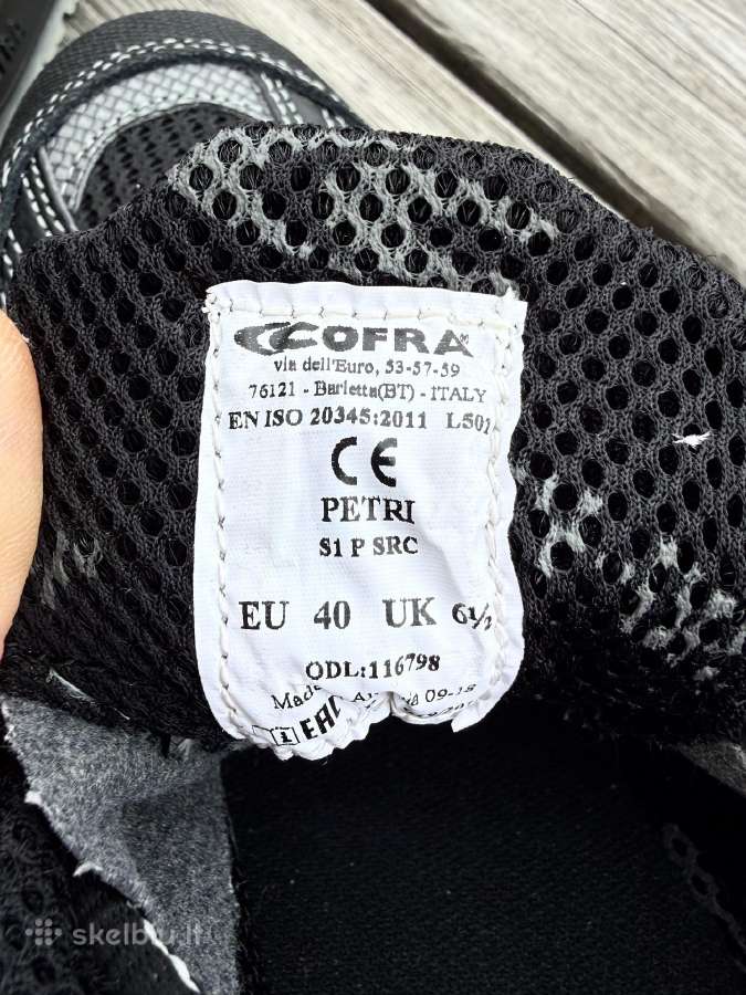 Nauji itališki Cofra Petri (40 dyd.) darbo batai - nuotraukos Nr. 4