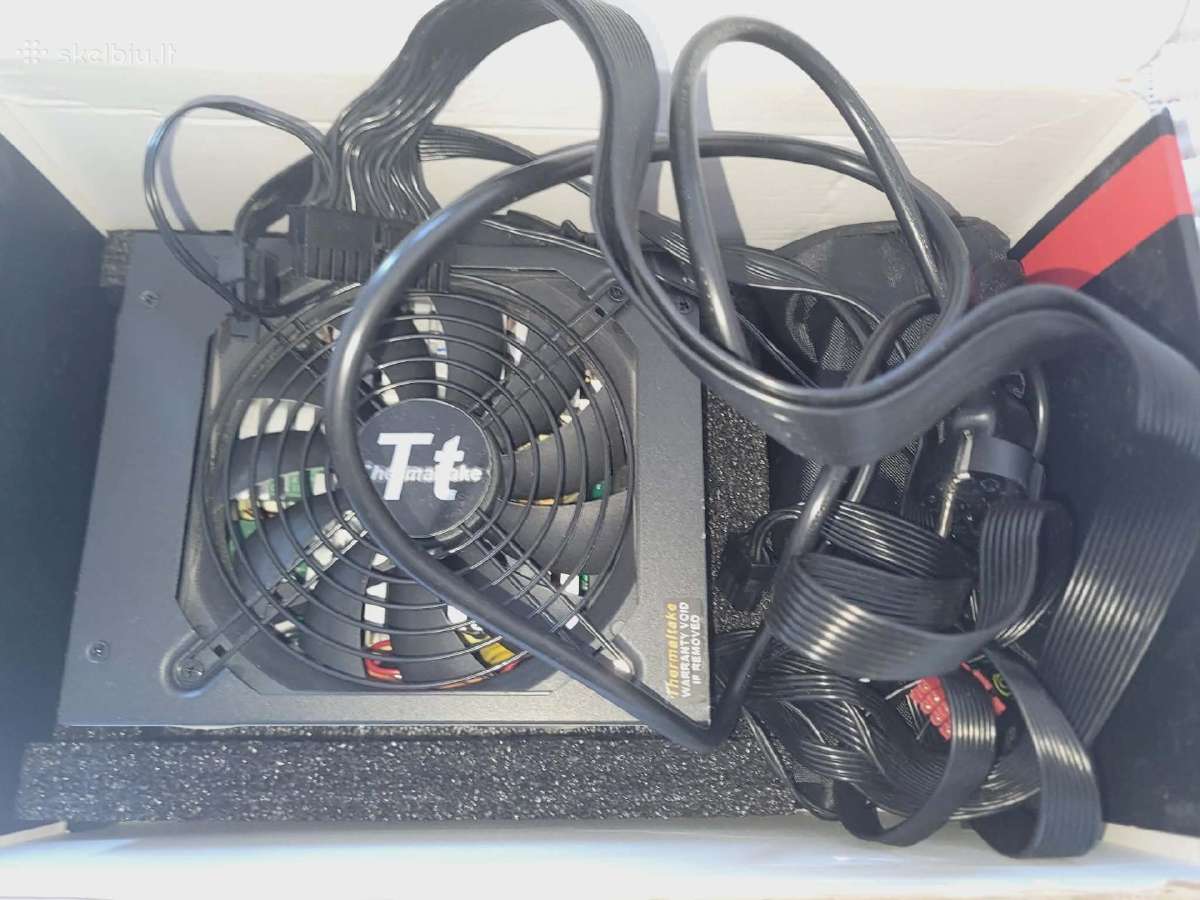 Maitinimo Blokas. thermaltake toughpower 1200w gol - nuotraukos Nr. 2