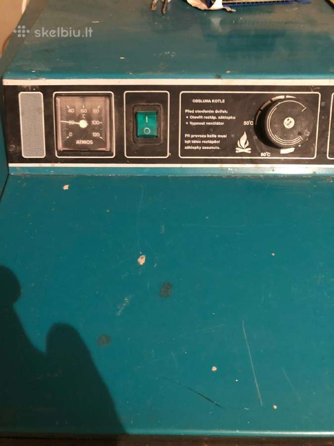 Atmos Drevoplyn Dc50 kieto kuro katilas, ~50 kw - nuotraukos Nr. 3