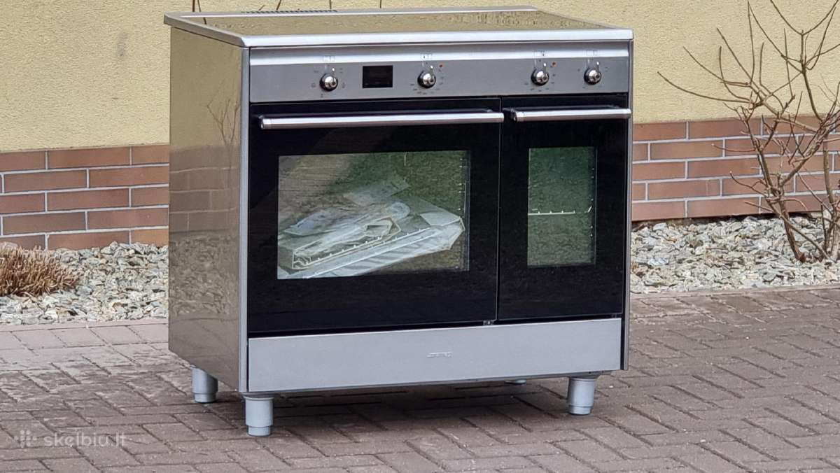 Nauja Smeg C92imx2 +90 cm indukcinė+ garantija - nuotraukos Nr. 2