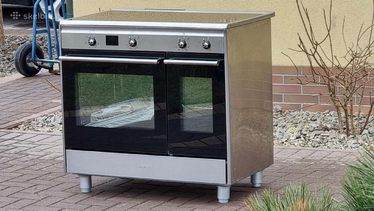 Nauja Smeg C92imx2 +90 cm indukcinė+ garantija - nuotraukos Nr. 3