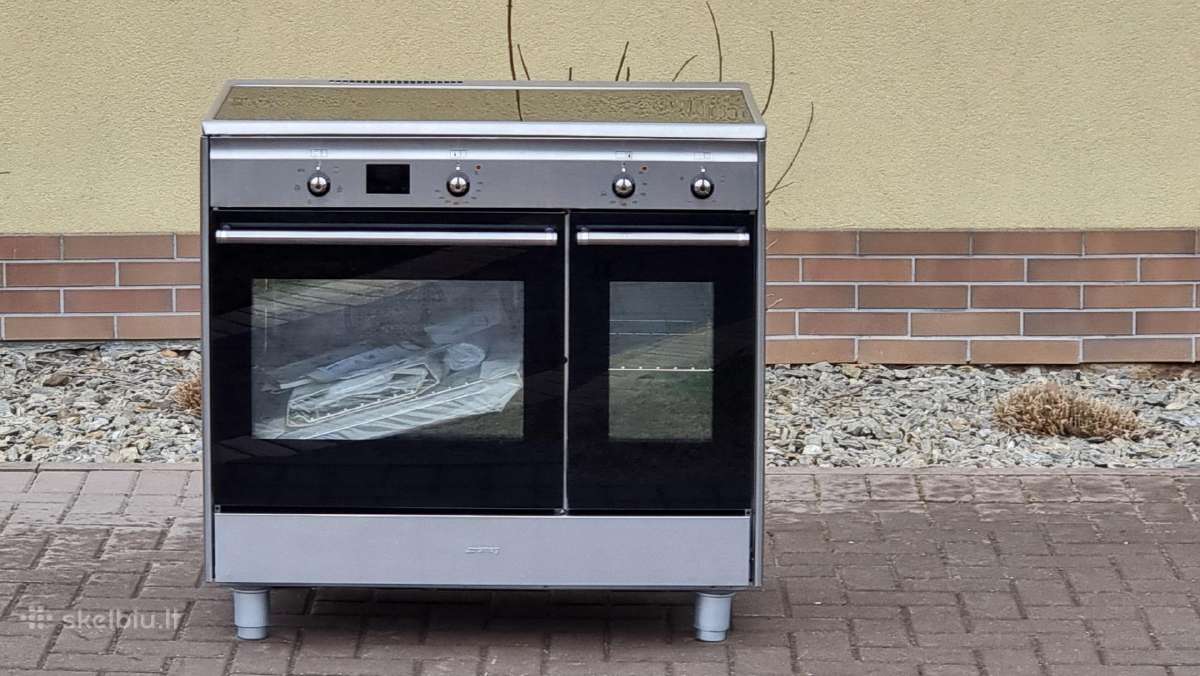 Nauja Smeg C92imx2 +90 cm indukcinė+ garantija - nuotraukos Nr. 4