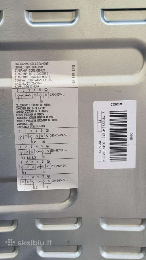 Nauja Smeg C92imx2 +90 cm indukcinė+ garantija - nuotraukos Nr. 14