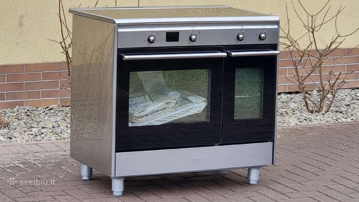 Nauja Smeg C92imx2 +90 cm indukcinė+ garantija - nuotraukos Nr. 33