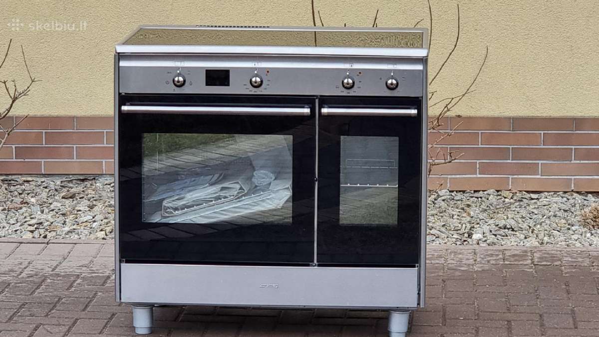 Nauja Smeg C92imx2 +90 cm indukcinė+ garantija - nuotraukos Nr. 30