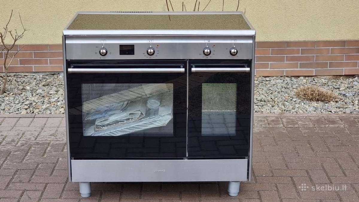 Nauja Smeg C92imx2 +90 cm indukcinė+ garantija - nuotraukos Nr. 31