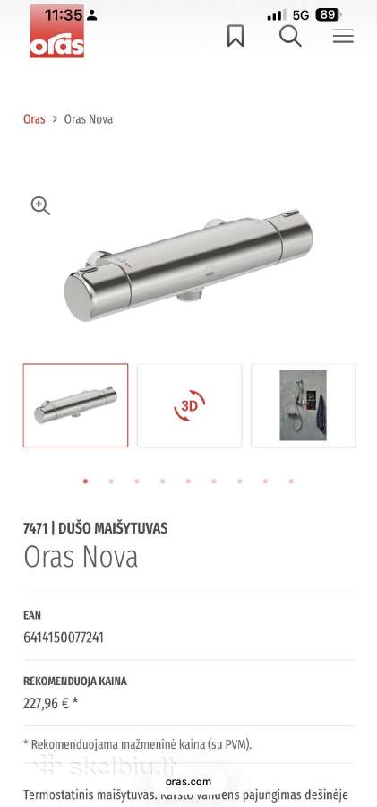 Dušo maišytuvas