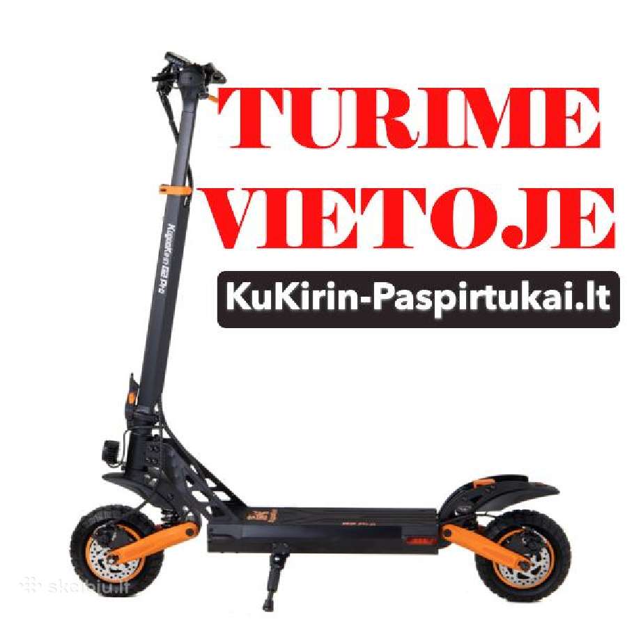 Kukirin G2 Pro Atsiimk Šiandien el. paspirtukas - nuotraukos Nr. 2