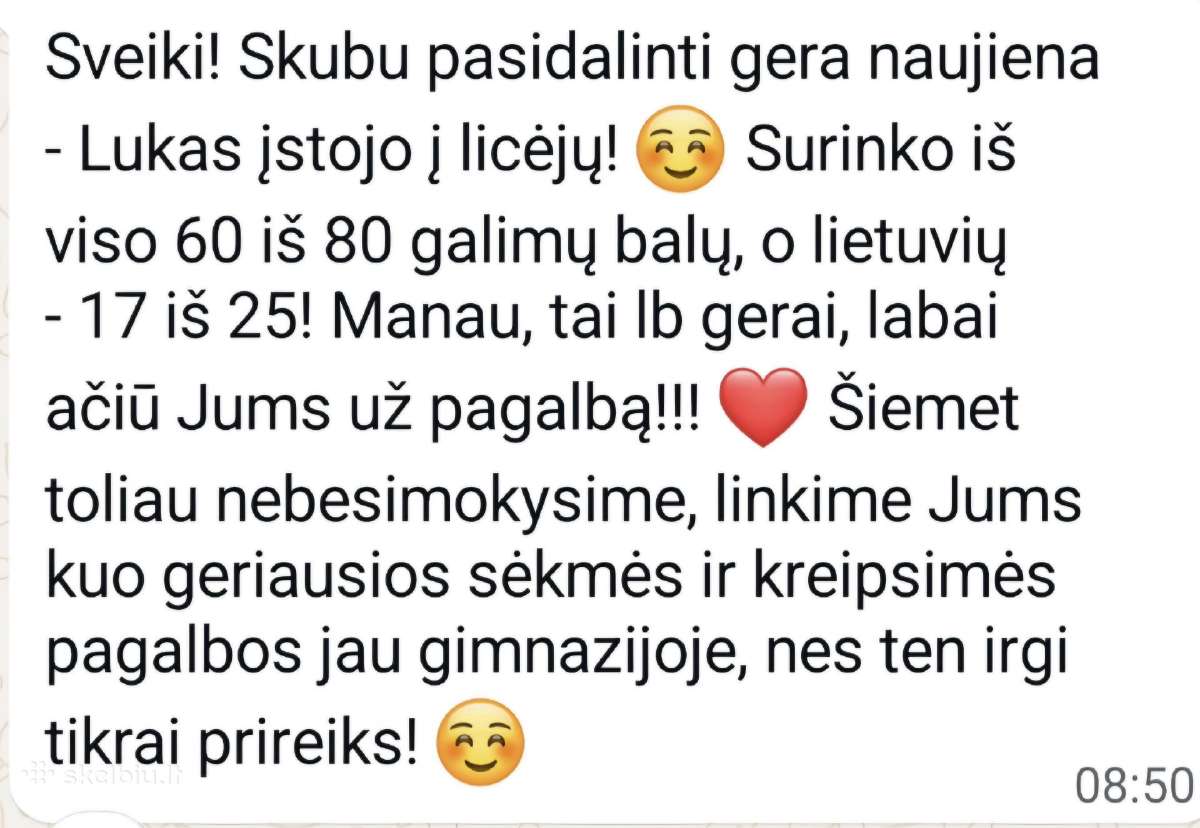 Lietuvių kalbos mokytoja korepetitorė - nuotraukos Nr. 28