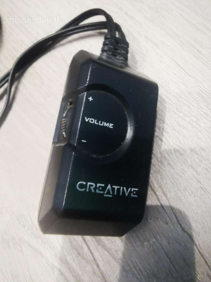 "Creative" firmos kolonėlės prie kompiuterio - nuotraukos Nr. 7