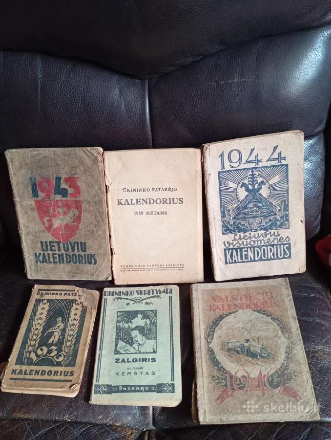 Prieškario Lietuvos kalendoriai