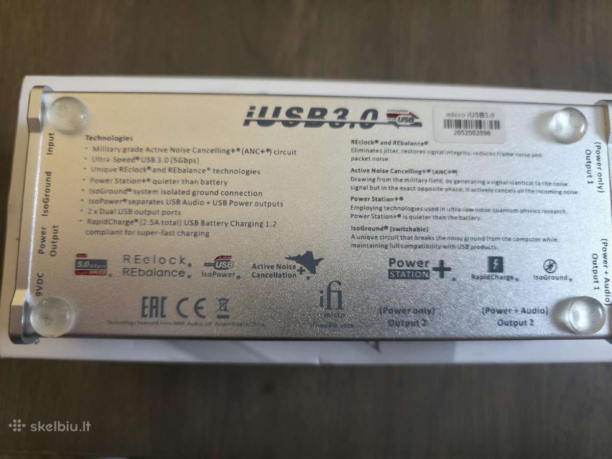 Ifi micro iusb 3.0 - nuotraukos Nr. 2