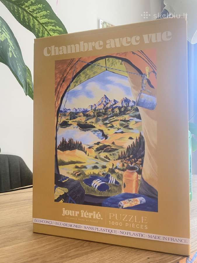 Puzlė Dėlionė Jour Ferie Chambre avee vue (1000)