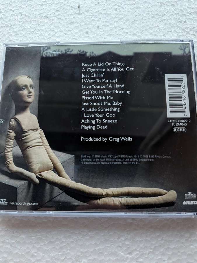 Crash Test Dummies - Give Yourself A Hand (CD, Alb - nuotraukos Nr. 2