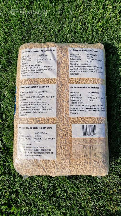 Sertifikuotos granules, beržiniai briketai - nuotraukos Nr. 6